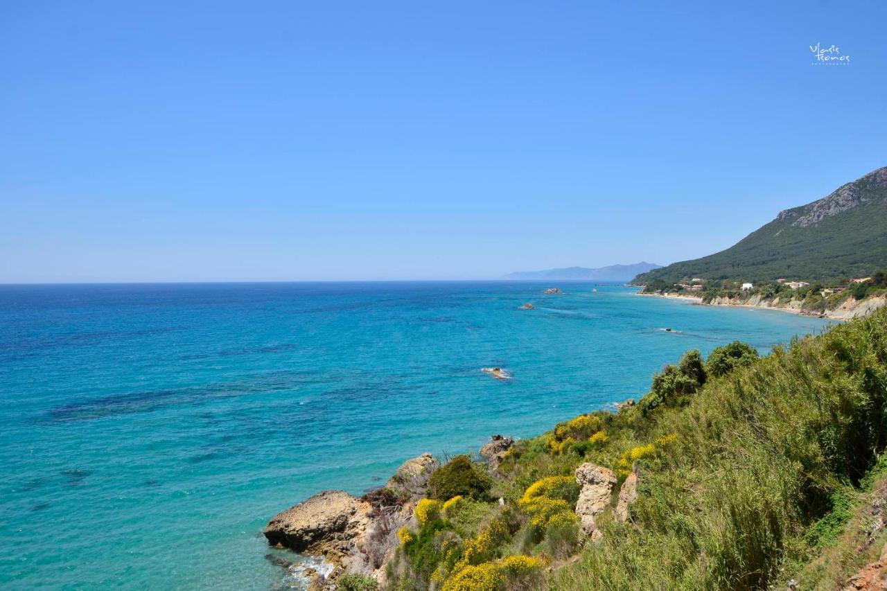 La Casa Del Sole Villa CChalikounas Buitenkant foto